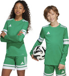 Koszulka dla dzieci adidas Squadra 25 Long Sleeve zielona JN7491