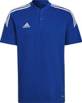 Koszulka męska adidas Condivo 22 Polo niebieska HG6307