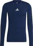 Koszulka męska adidas Compression Long Sleeve Tee granatowa GU7338