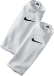 Rękawy do ochraniaczy piłkarskich Nike Guard Lock Sleeves białe SE0174 103
