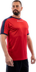 Koszulka Givova Revolution Interlock czerwono-granatowa MAC04 1204