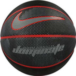 Piłka do koszykówki koszykowa Nike Dominate 8P czarno-czerwona NKI0001907