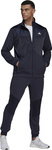 Dres męski adidas Satin French Terry Track Suit granatowy HI5396