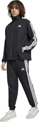 Dres męski adidas Sportswear Basic 3-Stripes Woven TT Track Suits czarny JI8849