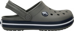 Chodaki sandały klapki dla dzieci Crocs Kids Toddler Crocband Clog szare 207005 05H