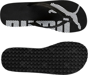 Klapki japonki Puma Epic Flip V2 czarno-białe 360248 03