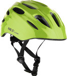 Kask dziecięcy rowerowy na rolki deskorolkę Led Nils Extreme MTW01 różowy rozmiar XS (44-48 cm)