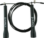 Skakanka szybkościowa treningowa HMS SK50 czarna 280 cm 