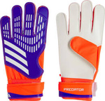 Rękawice bramkarskie adidas Predator Training Goalkeeper fioletowo-pomarańczowe IX3870