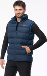 Męska kamizelka bezrękawnik puchowy pikowany Hi-Tec Sanis granatowy rozmiar XXXL