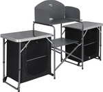 Szafka turystyczna kempingowa z osłoną Nils Camp NC3042 składana 168×46×110 cm