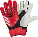 Rękawice bramkarskie dla dzieci adidas Predator Training Goalkeeper czerwone JH3811