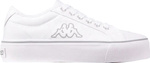Buty damskie Kappa Boron Low PF biało-srebrne 243162 1015