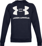 Bluza męska Under Armour Rival Fleece Big Logo HD granatowa 1357093 410
