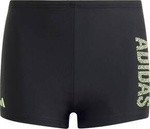 Spodenki kąpielowe dla dzieci adidas Logo Swim BXR czarne IK9654