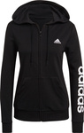 Bluza damska adidas Essentials Linear Ful zipp Hoodie czarna GL0791