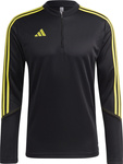 Bluza męska adidas Tiro 23 Club Training Top czarno-żółta IC1579