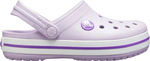 Chodaki sandały klapki dla dzieci Crocs Kids Toddler Crocband Clog lawendowe 207005 5P8