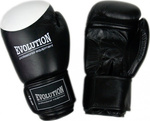 Rękawice bokserskie Evolution syntetyczne PRO RB-218,2110,2112,2114 czarne