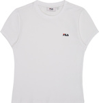 Koszulka damska Fila Trivero biała FAW1205 10001