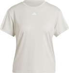 Koszulka damska adidas Aeroready Train Essentials 3-Stripes Tee beżowa HZ5681