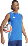 Koszulka męska adidas Tiro 24 Competition Training Sleeveless Jersey niebieska IR5475