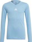 Koszulka termoaktywna dla dzieci adidas Team Base Tee błękitna GN7512