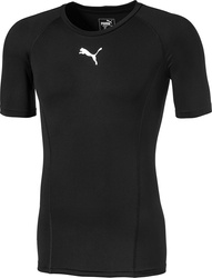 Koszulka termoaktywna męska Puma Liga Baselayer Tee SS czarna 655918 03