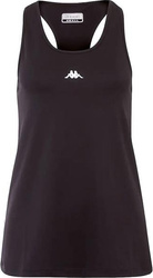 Koszulka damska Kappa IARA czarna 309097 19-4006