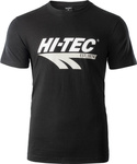 Koszulka t-shirt bawełniana męska Hi-tec Retro czarna rozmiar L