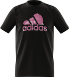 Koszulka dla dzieci adidas Badge of Sport Nature czarna HR8148