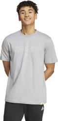 Koszulka męska adidas Tech Linear Graphic szara IY0728