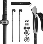 Kijki kije regulowane nordic walking aluminium Nils NW8612