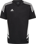 Koszulka dla dzieci adidas Condivo 22 Jersey czarno-biała HA6278