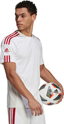 Koszulka męska adidas Squadra 21 Jersey Short Sleeve biała GN5725