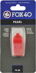 Gwizdek Fox 40 Pearl czerwony bez sznurka 9702-0108