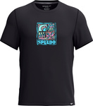 Męska Koszulka Z Krótkim Rękawem S/s Graphic Swim Shirt  poppy red/patriot blue rozmiar S