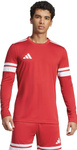 Koszulka męska adidas Squadra 25 Long Sleeve Jersey czerwona JE5297