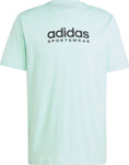 Koszulka męska adidas All SZN Graphic Tee miętowa IC9814