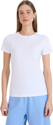 Koszulka damska 4F F2255 biała 4FWMM00TTSHF2255 10S