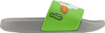 Klapki dla dzieci Coqui Ruki szaro-zielone 6383-634-4877