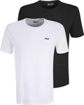 Koszulka męska Fila Brod 2pak biała,czarna FAM0083 13005