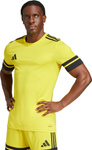 Koszulka męska adidas Squadra 25 Jersey Short Sleeve żółta JG5831