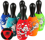 Zestaw kręgli neoprenowych dla dzieci Sunflex Funsport Bowling Set Circus 74024