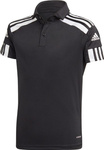 Koszulka dla dzieci adidas Squadra 21 Polo czarna GK9558