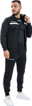 Dres treningowy piłkarski komplet bluza spodnie Givova Tuta Givova One czarno-biały TT012 1003