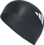 Czepek pływacki adidas 3-Stripes czarny IA8306