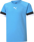 Koszulka dla dzieci Puma teamRISE Jersey Jr błękitna 704938 18