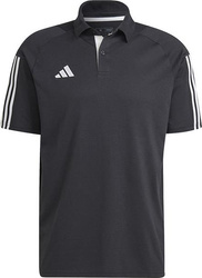 Koszulka męska adidas Tiro 23 Competition Polo czarna HK8051