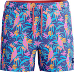 Męskie Szorty Print Redondo Edge Volley 14"  fiery red/white/french blue rozmiar XL